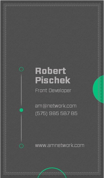 Teachear Business Card Online